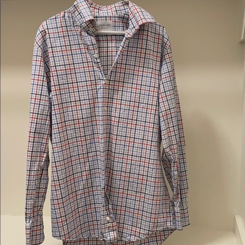 Red Blue Ledbury Men’s button down